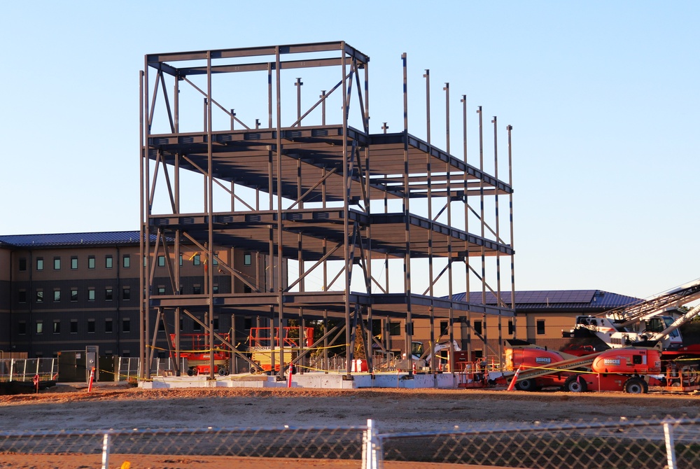 Fiscal year ’23-funded East Barracks Project at Fort McCoy enters rises to 14 percent complete