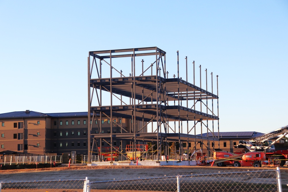 Fiscal year ’23-funded East Barracks Project at Fort McCoy enters rises to 14 percent complete