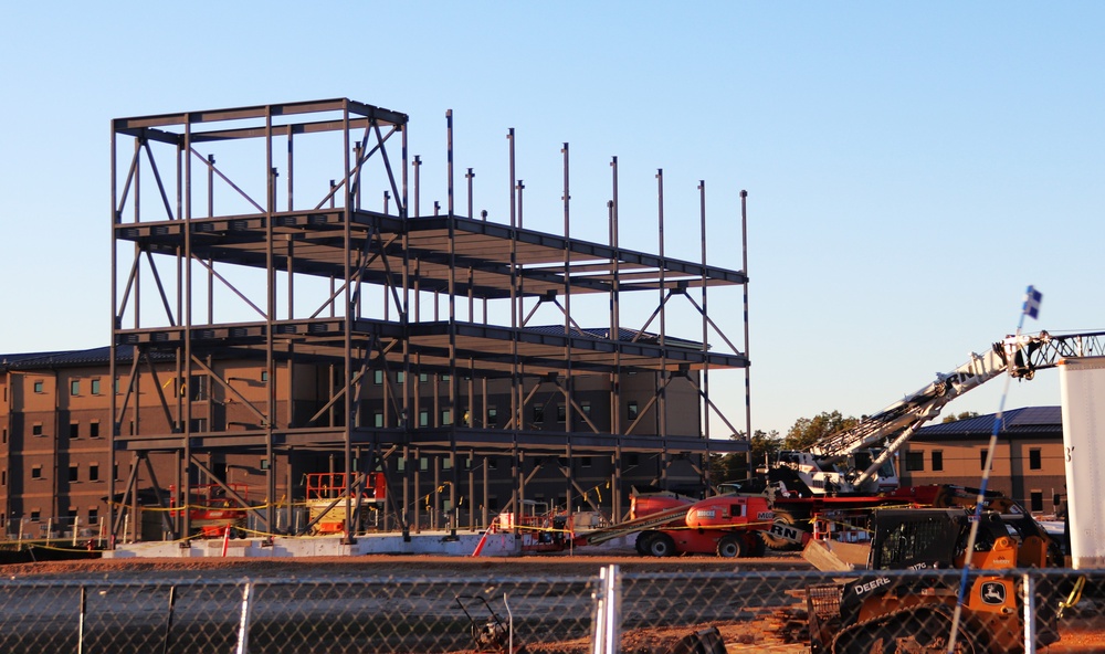 Fiscal year ’23-funded East Barracks Project at Fort McCoy enters rises to 14 percent complete