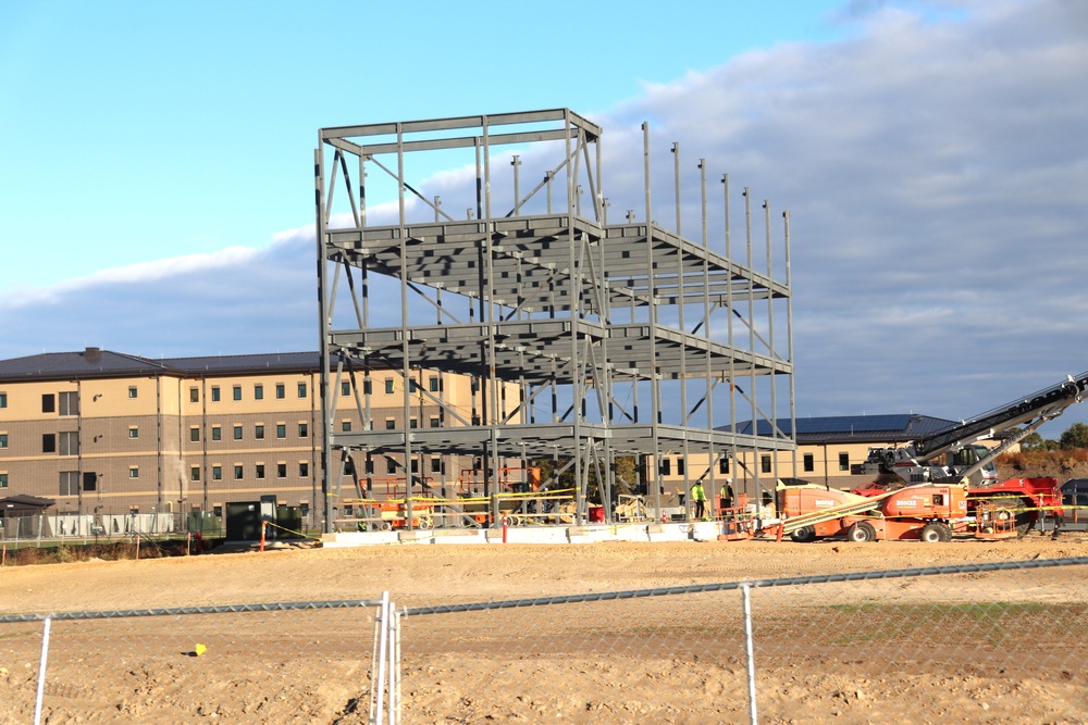 Fiscal year ’23-funded East Barracks Project at Fort McCoy enters rises to 14 percent complete