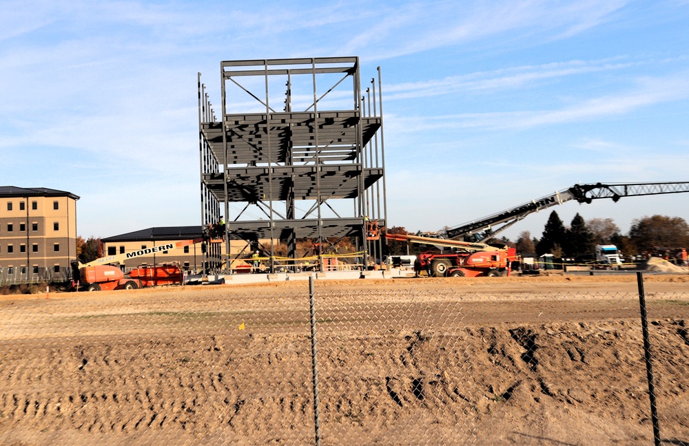 Fiscal year ’23-funded East Barracks Project at Fort McCoy enters rises to 14 percent complete