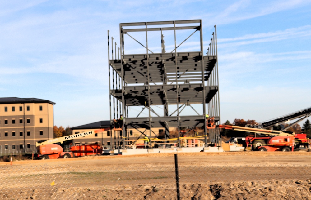 Fiscal year ’23-funded East Barracks Project at Fort McCoy enters rises to 14 percent complete