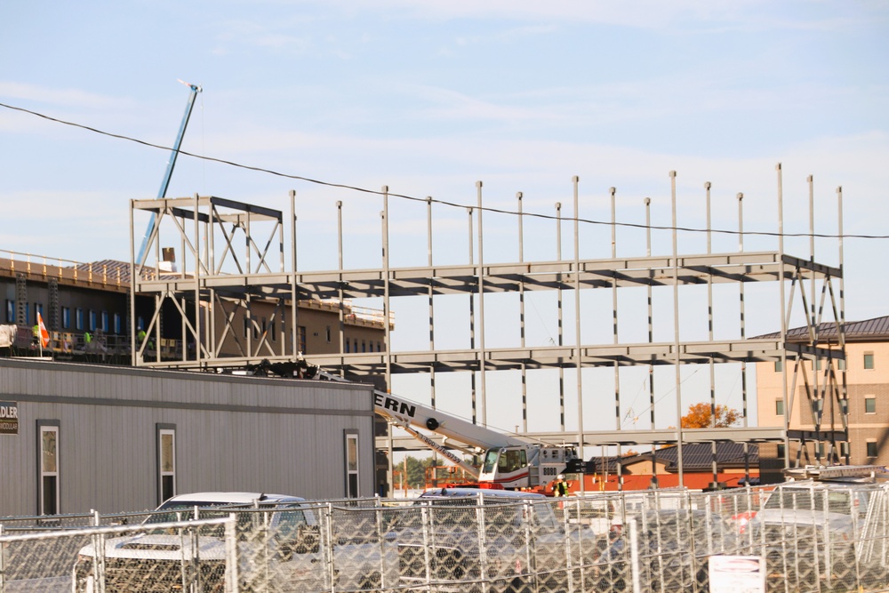 Fiscal year ’23-funded East Barracks Project at Fort McCoy enters rises to 14 percent complete