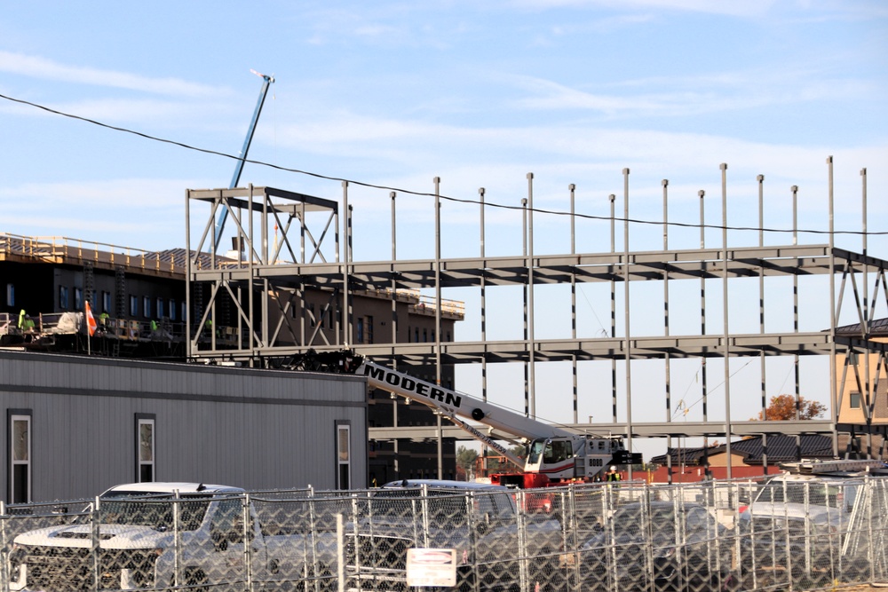 Fiscal year ’23-funded East Barracks Project at Fort McCoy enters rises to 14 percent complete