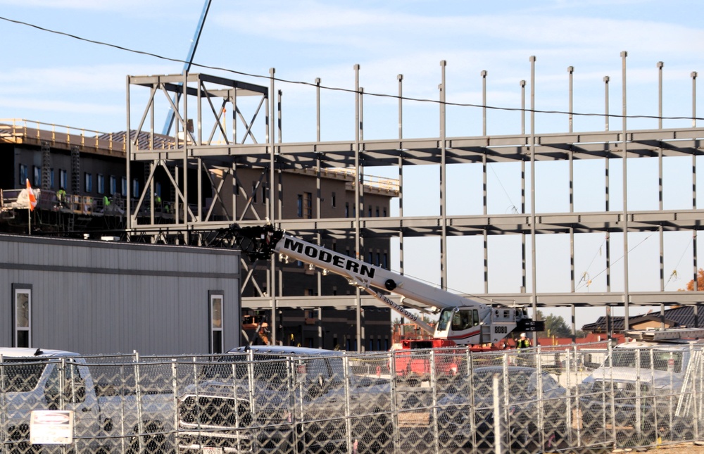 Fiscal year ’23-funded East Barracks Project at Fort McCoy enters rises to 14 percent complete