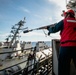 USS George Washington Conducts a Fueling-at-Sea with USS McCampbell