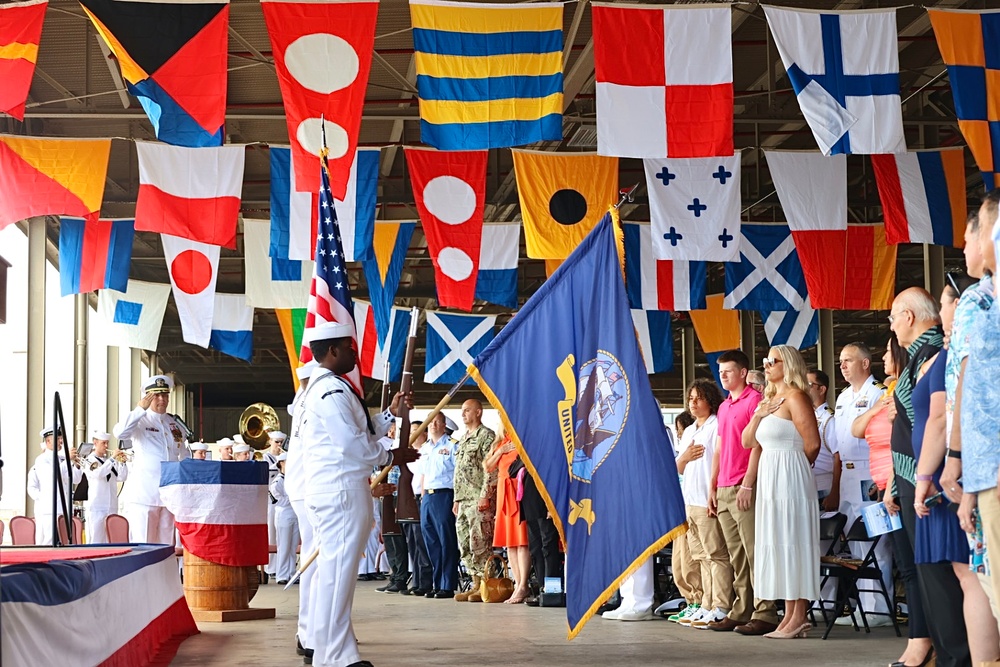 COMNAVSURFGRU MIDPAC Change of Command Ceremony