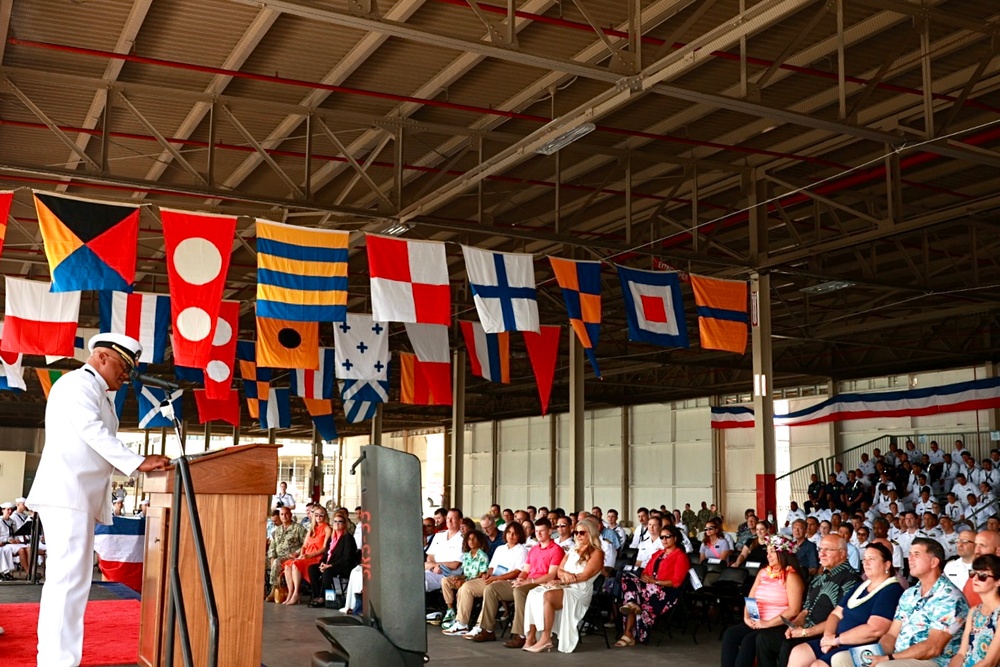 COMNAVSURFGRU MIDPAC Change of Command Ceremony