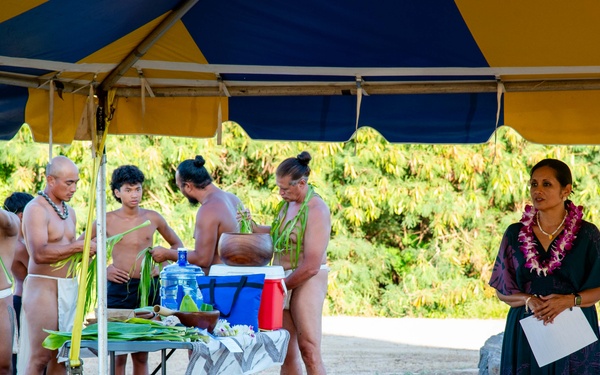 PMRF Hosts Aha ʻAwa Ceremony Rededicating Lua Kupapaʻu O Nohili (Crypt) Expansion for Safe Keeping of Iwi Kupuna