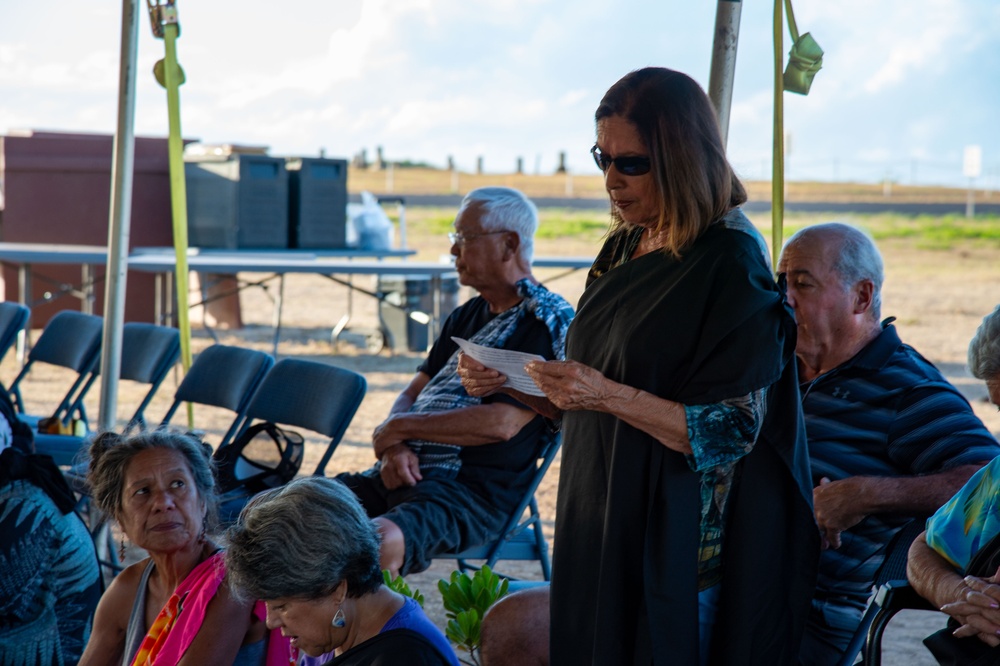 PMRF Hosts Aha ʻAwa Ceremony Rededicating Lua Kupapaʻu O Nohili (Crypt) Expansion for Safe Keeping of Iwi Kupuna