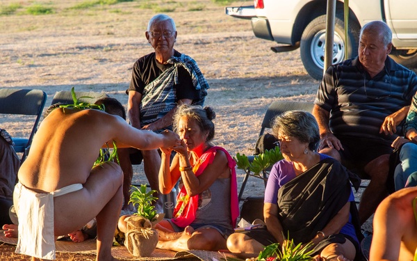 PMRF Hosts Aha ʻAwa Ceremony Rededicating Lua Kupapaʻu O Nohili (Crypt) Expansion for Safe Keeping of Iwi Kupuna