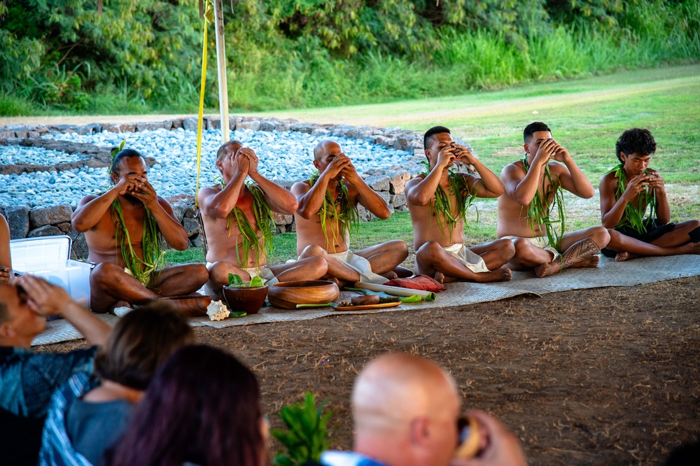 PMRF Hosts Aha ʻAwa Ceremony Rededicating Lua Kupapaʻu O Nohili (Crypt) Expansion for Safe Keeping of Iwi Kupuna