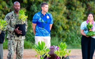 PMRF Hosts Aha ʻAwa Ceremony Rededicating Lua Kupapaʻu O Nohili (Crypt) Expansion for Safe Keeping of Iwi Kupuna