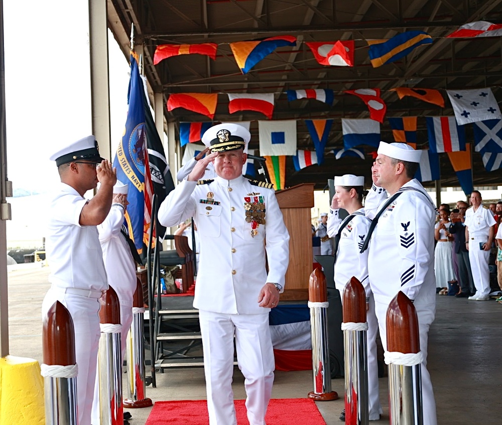 COMNAVSURFGRU MIDPAC Change of Command Ceremony