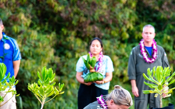 PMRF Hosts Aha ʻAwa Ceremony Rededicating Lua Kupapaʻu O Nohili (Crypt) Expansion for Safe Keeping of Iwi Kupuna