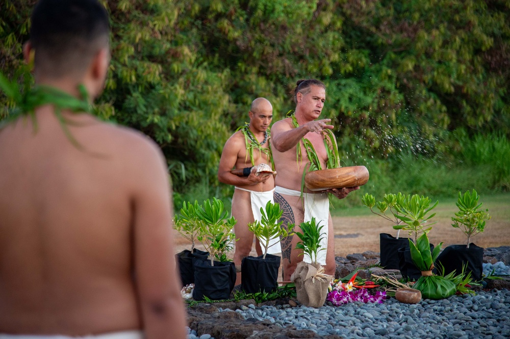 PMRF Hosts Aha ʻAwa Ceremony Rededicating Lua Kupapaʻu O Nohili (Crypt) Expansion for Safe Keeping of Iwi Kupuna