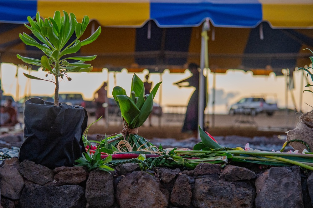 PMRF Hosts Aha ʻAwa Ceremony Rededicating Lua Kupapaʻu O Nohili (Crypt) Expansion for Safe Keeping of Iwi Kupuna