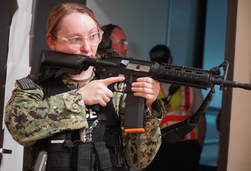 Annual Blue October integrated training exercise onboard Cheatham Annex