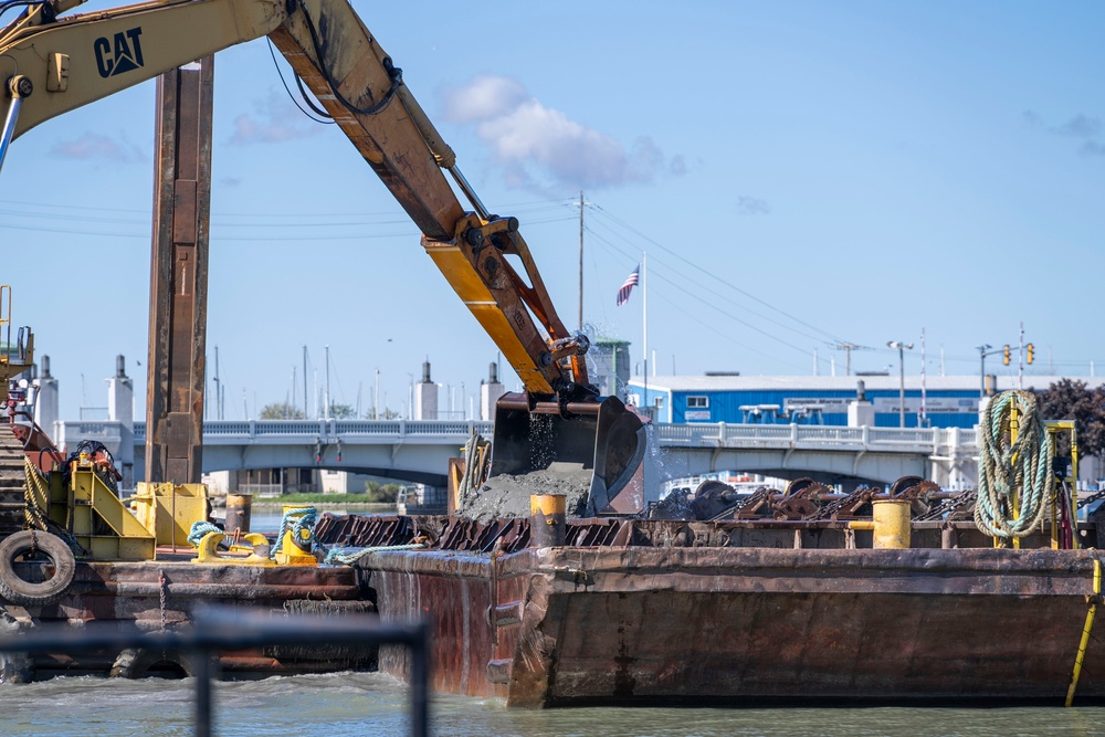 Dredging Port Clinton Harbor