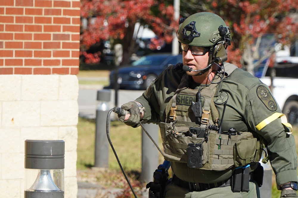 Annual Blue October integrated training exercise onboard Cheatham Annex