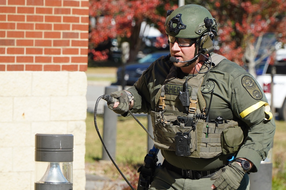 Annual Blue October integrated training exercise onboard Cheatham Annex