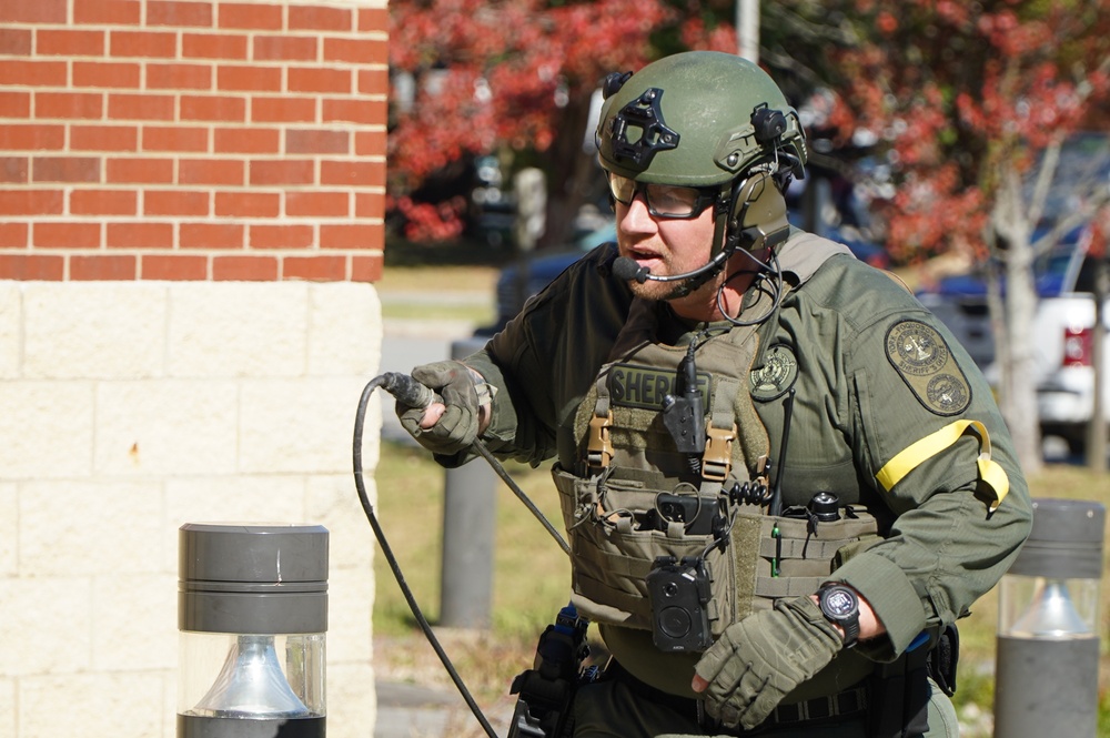 Annual Blue October integrated training exercise onboard Cheatham Annex