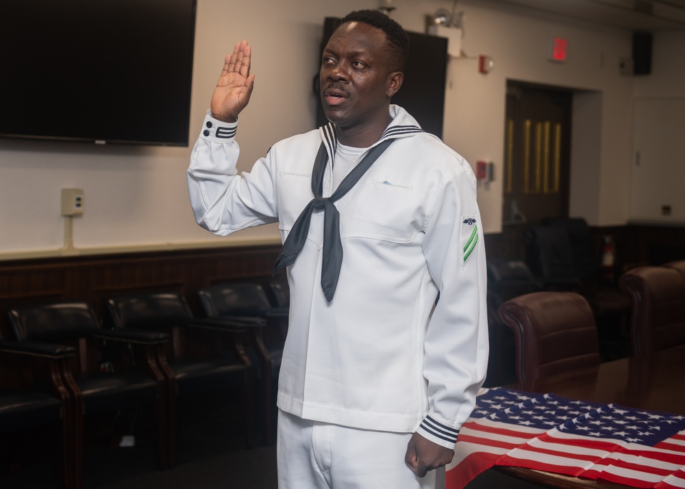 October CFAS Naturalization Ceremony