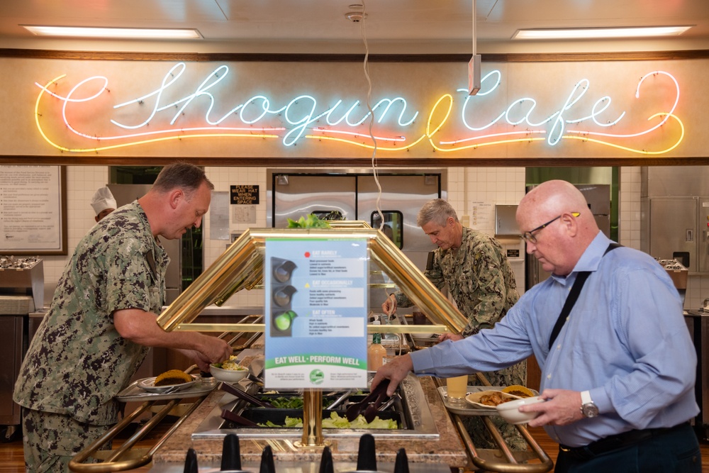 Adm. Koehler Visits CFAS