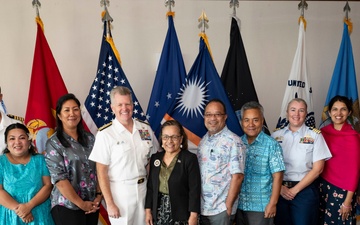 USINDOPACOM hosts Republic of the Marshall Islands President Hilda Heine