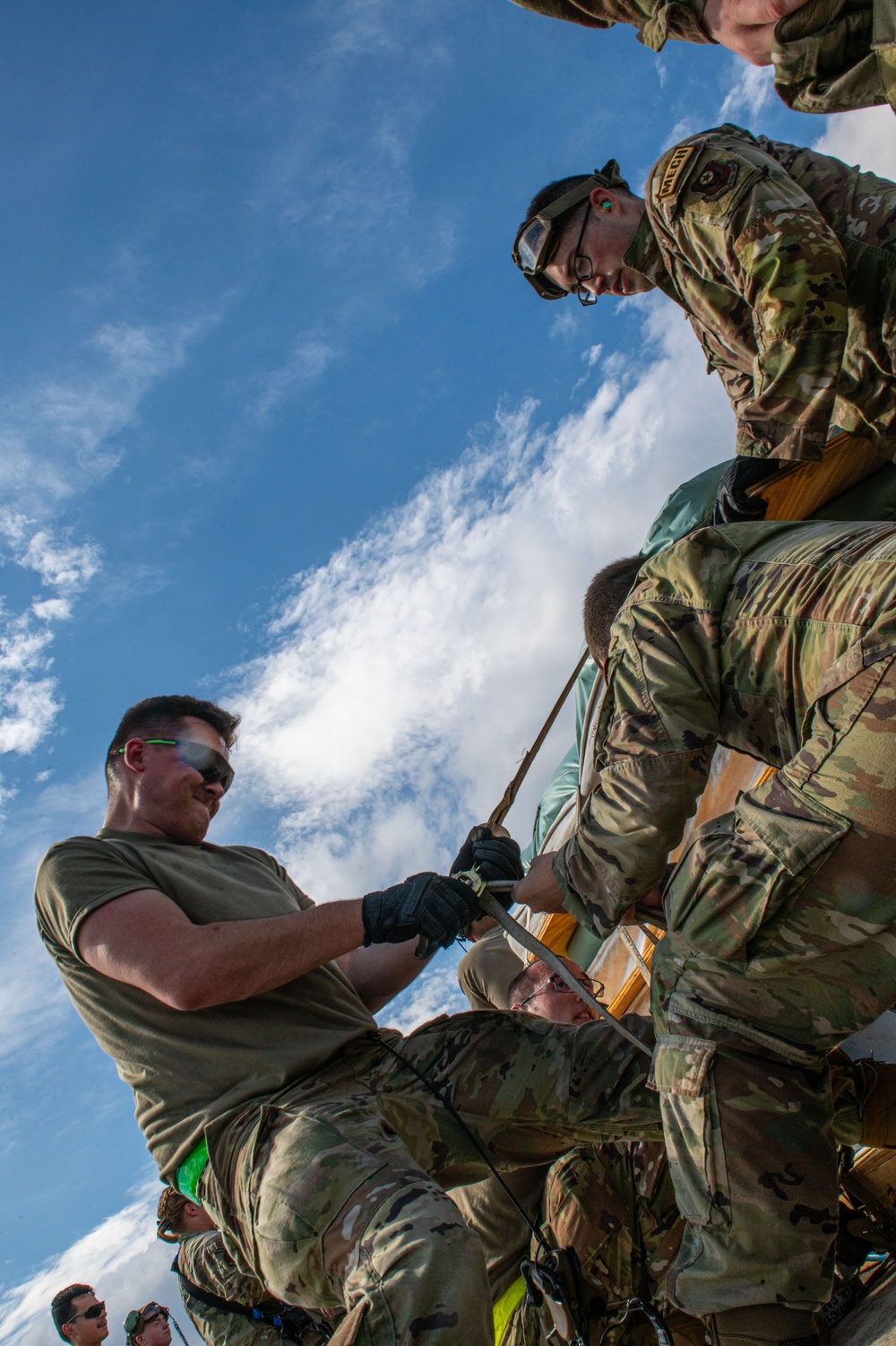 21 SOS, SOAMXS commit to proficiency with CV-22 precautionary landing practice