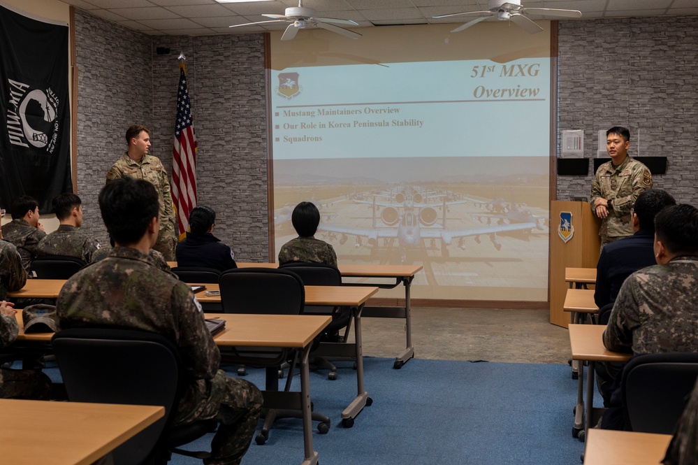 Strengthening Ties: 51st MXG hosts ROKAF Immersion Tour