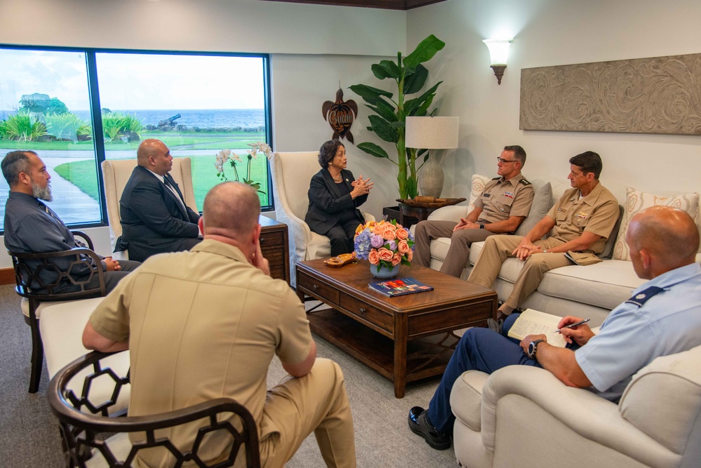 Deputy INDOPACOM Visits Guam