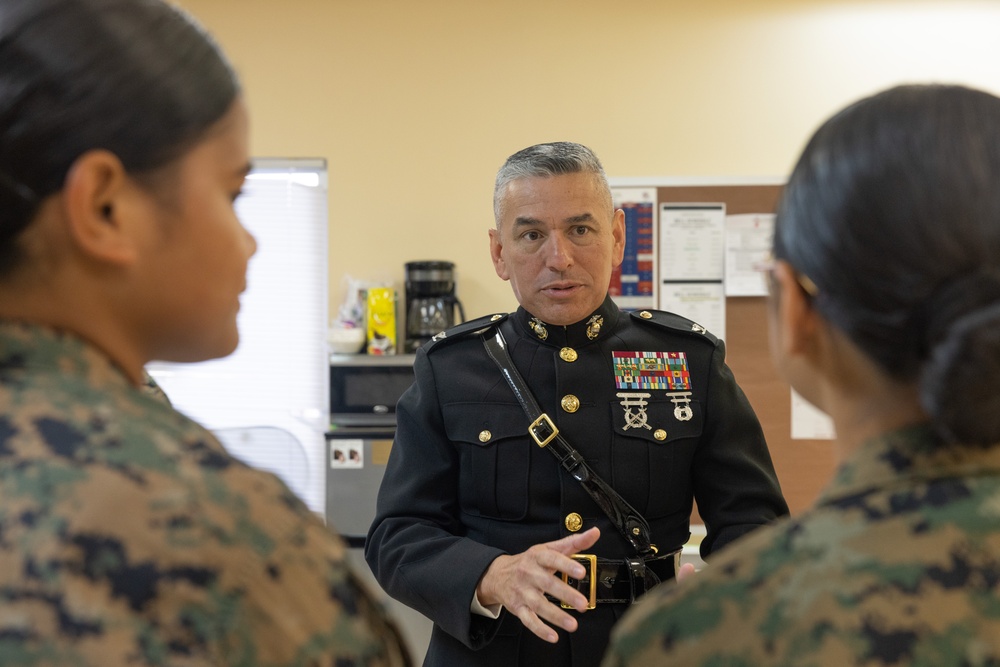 Camp Blaz delivers 249th Marine Corps Ball invitations