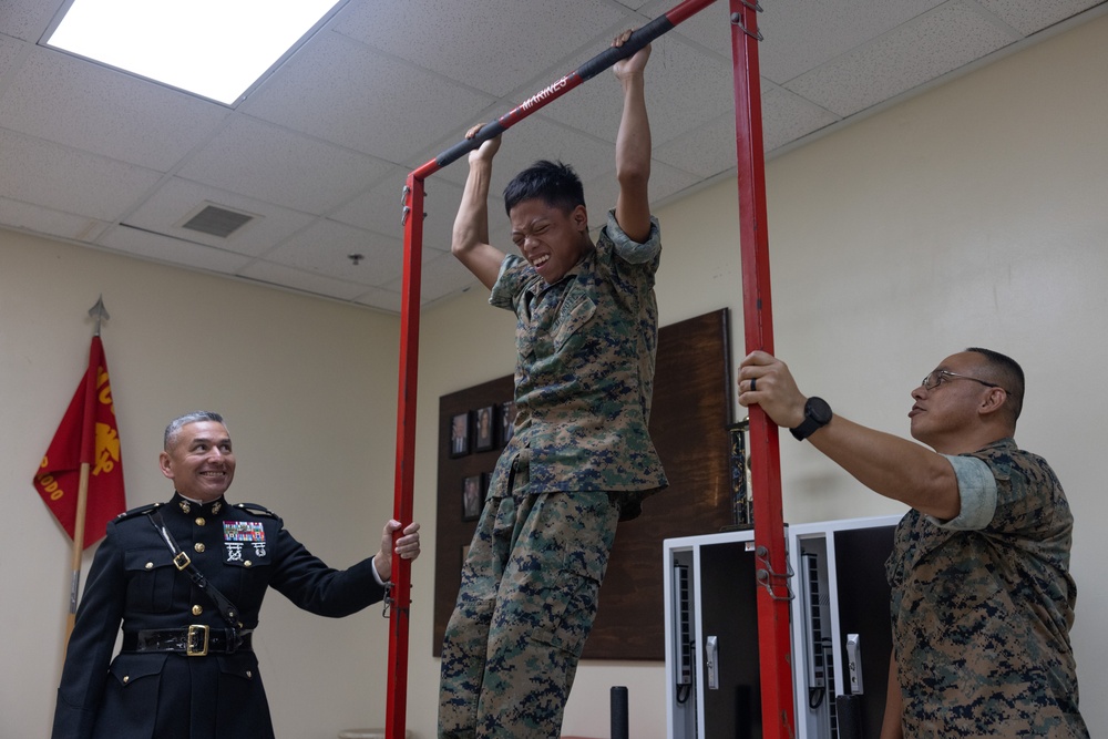 Camp Blaz delivers 249th Marine Corps Ball invitations