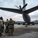 Fairchild AFB KC-135 Stratotanker refuels a WC-135 Constant Phoenix