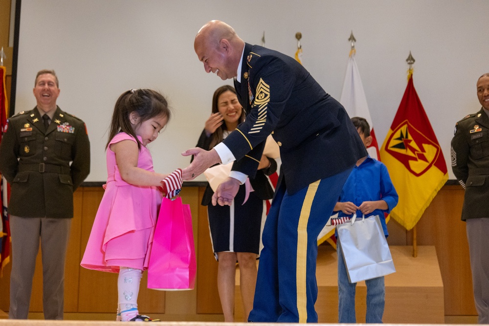 35th ADA BDE hosted the Eighth Army Quarterly Retirement Ceremony