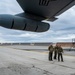 Fairchild AFB KC-135 Stratotanker refuels a WC-135 Constant Phoenix