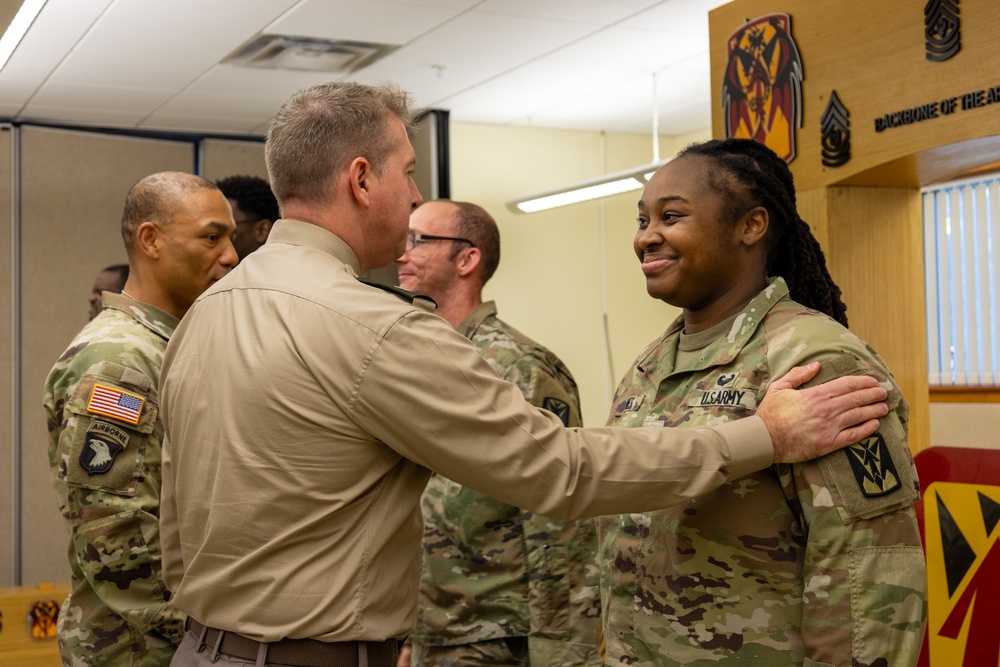 35th ADA Brigade Coin Presentation