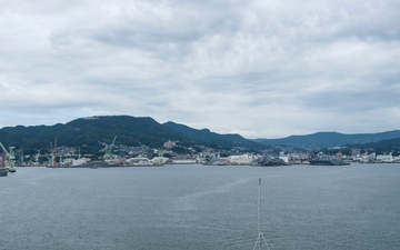 USS Frank Cable conducts Port Visit in Sasebo, Japan