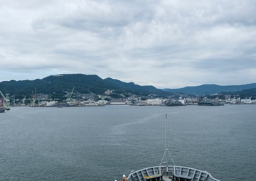 USS Frank Cable conducts Port Visit in Sasebo, Japan