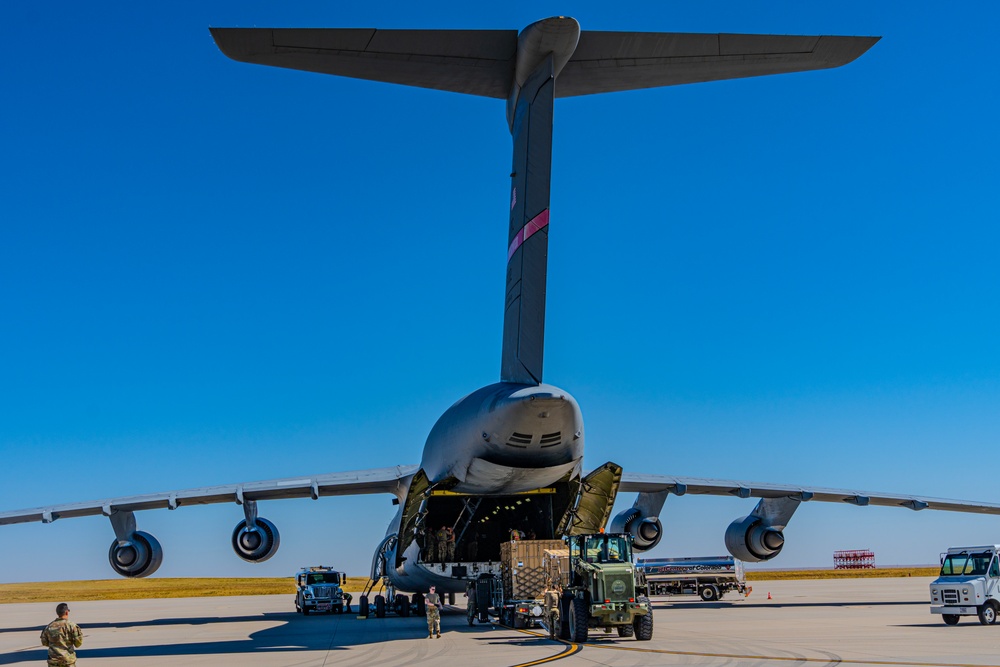 4th SFAB Force Package Prepares for Deployment with Strategic Air Transport at Fort Carson