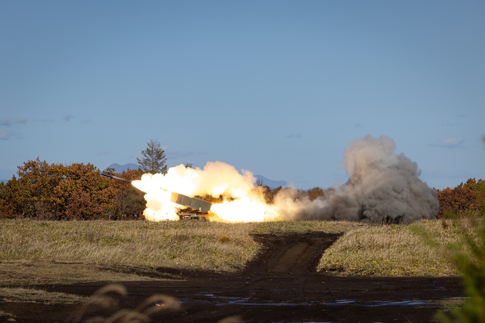 KS25 | HIMARS Bilateral Live-Fire at Yausubetsu