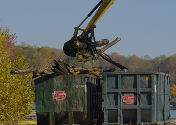 USACE Launches Barges at Claytor Lake in Wake of Hurricane Helene