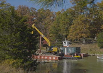 USACE Launches Barges at Claytor Lake in Wake of Hurricane Helene