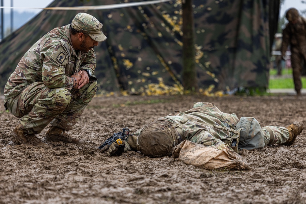 Soldiers train for E3B in Vicenza