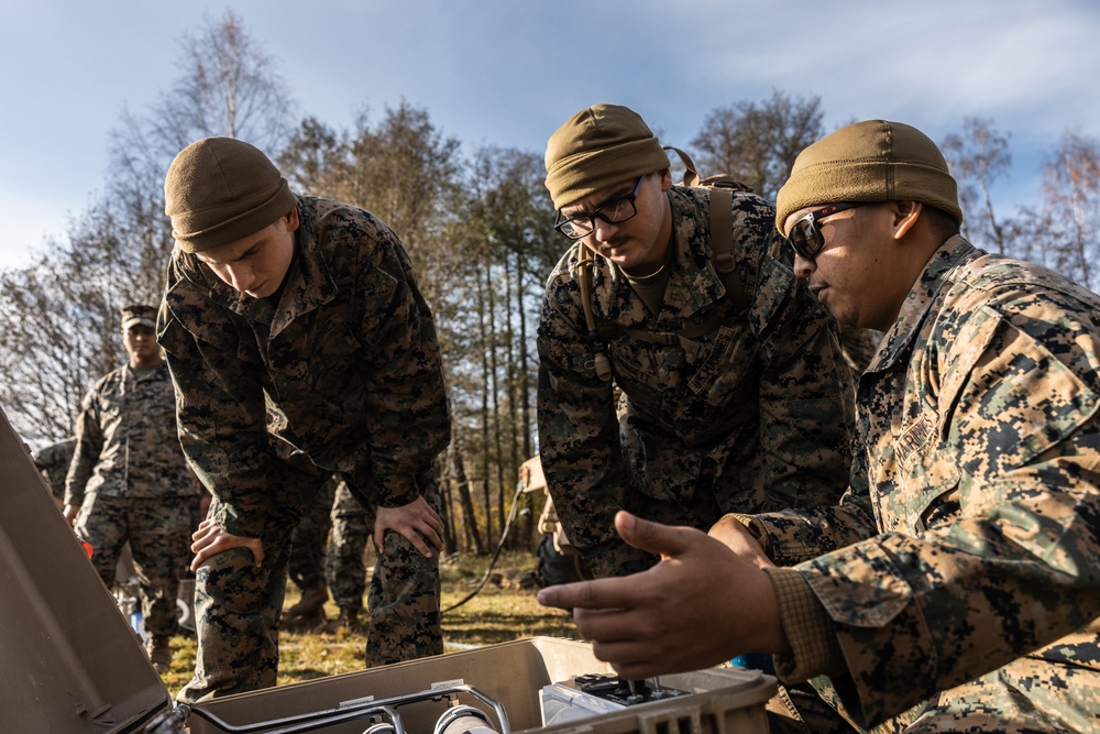 Platoon Water Purification System Testing