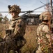 Army National Guard Soldiers provide aerial support for British training exercise