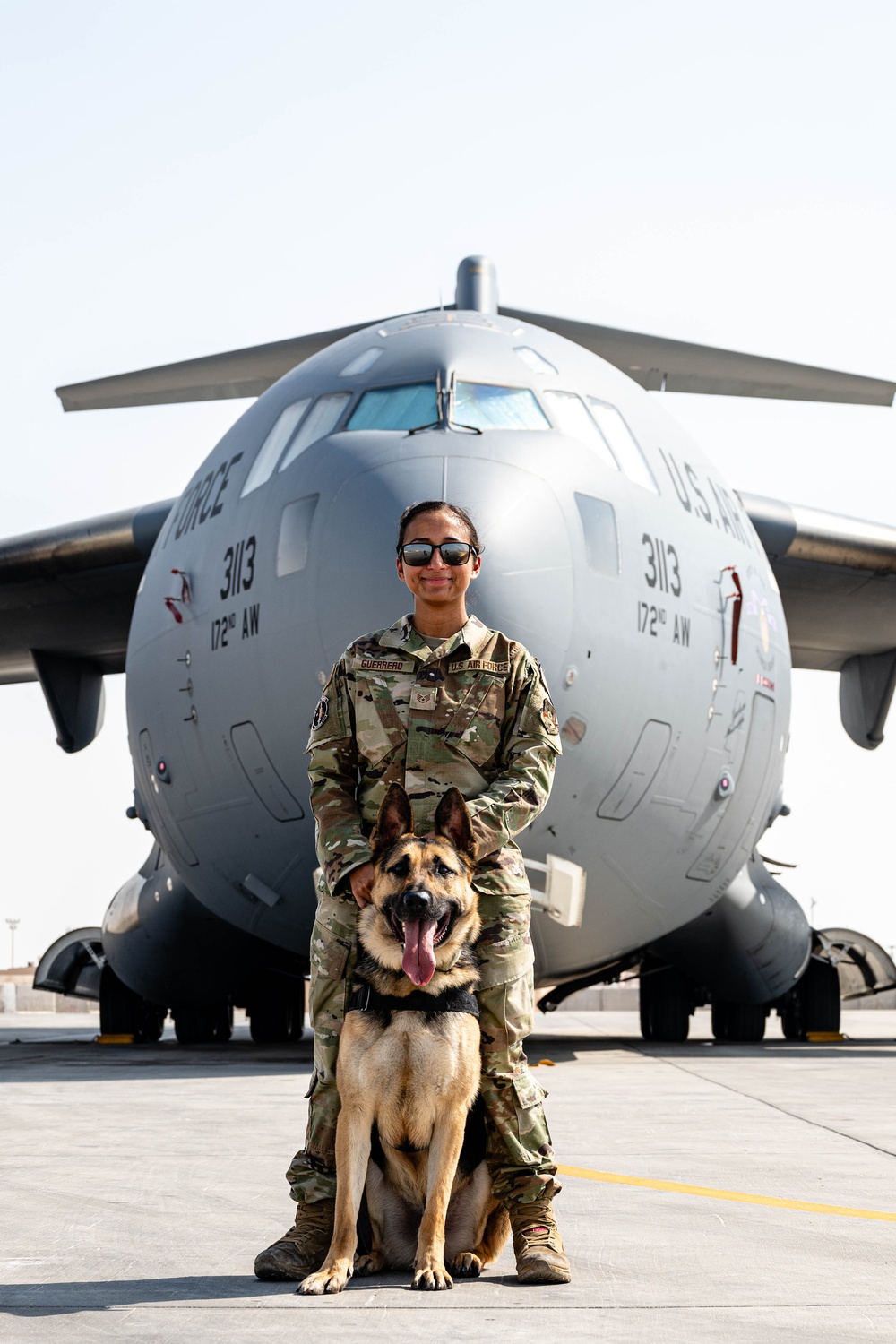 Military Working Dog Handler Portraits