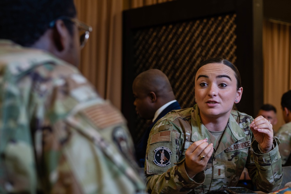 Middle Eastern and North African Staffers Association visits 379th AEW