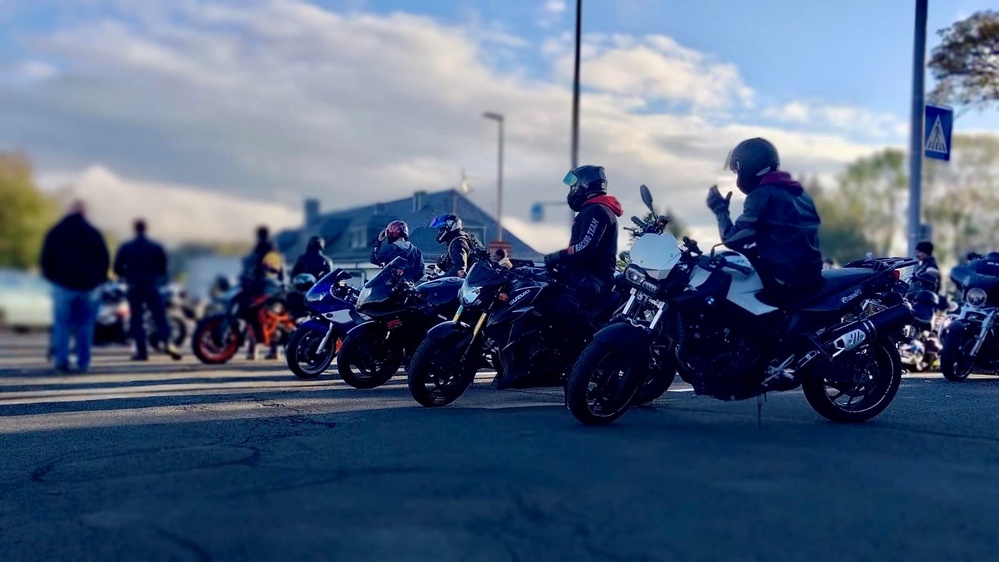 USAG Rheinland-Pfalz revs up community with fall motorcycle safety ride